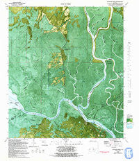 Jackson River Florida Historical topographic map, 1:24000 scale, 7.5 X 7.5 Minute, Year 1982