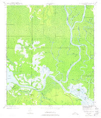 Jackson River Florida Historical topographic map, 1:24000 scale, 7.5 X 7.5 Minute, Year 1943