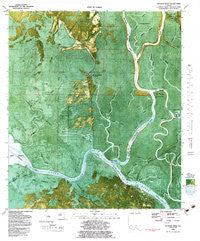Jackson River Florida Historical topographic map, 1:24000 scale, 7.5 X 7.5 Minute, Year 1982