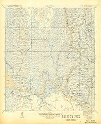 Jackson River Florida Historical topographic map, 1:31680 scale, 7.5 X 7.5 Minute, Year 1945