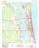 Jacksonville Beach Florida Historical topographic map, 1:24000 scale, 7.5 X 7.5 Minute, Year 1964