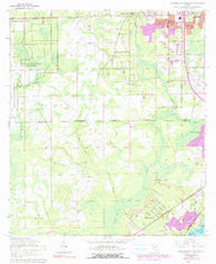 Jacksonville Heights Florida Historical topographic map, 1:24000 scale, 7.5 X 7.5 Minute, Year 1964