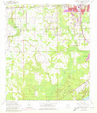 Jacksonville Heights Florida Historical topographic map, 1:24000 scale, 7.5 X 7.5 Minute, Year 1964