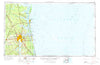 Jacksonville Florida Historical topographic map, 1:250000 scale, 1 X 2 Degree, Year 1957