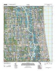 Jacksonville Beach Florida Historical topographic map, 1:24000 scale, 7.5 X 7.5 Minute, Year 2012