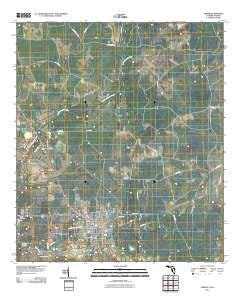Jasper Florida Historical topographic map, 1:24000 scale, 7.5 X 7.5 Minute, Year 2011