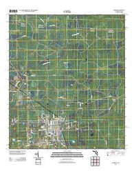 Jasper Florida Historical topographic map, 1:24000 scale, 7.5 X 7.5 Minute, Year 2012