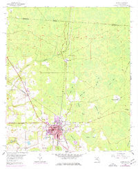 Jasper Florida Historical topographic map, 1:24000 scale, 7.5 X 7.5 Minute, Year 1955