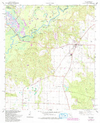 Jay Florida Historical topographic map, 1:24000 scale, 7.5 X 7.5 Minute, Year 1978