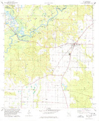 Jay Florida Historical topographic map, 1:24000 scale, 7.5 X 7.5 Minute, Year 1978