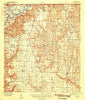 Jay Florida Historical topographic map, 1:62500 scale, 15 X 15 Minute, Year 1943