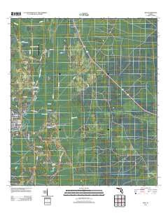 Jena Florida Historical topographic map, 1:24000 scale, 7.5 X 7.5 Minute, Year 2012