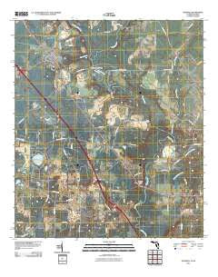 Jennings Florida Historical topographic map, 1:24000 scale, 7.5 X 7.5 Minute, Year 2011