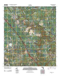 Jennings Florida Historical topographic map, 1:24000 scale, 7.5 X 7.5 Minute, Year 2012