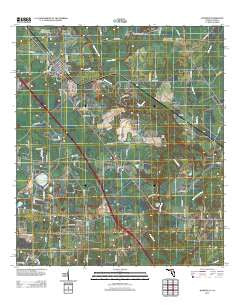 Jennings Florida Historical topographic map, 1:24000 scale, 7.5 X 7.5 Minute, Year 2012