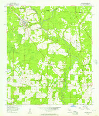 Jennings Florida Historical topographic map, 1:24000 scale, 7.5 X 7.5 Minute, Year 1956