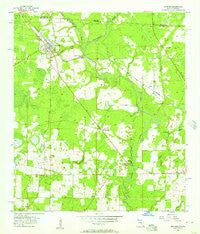 Jennings Florida Historical topographic map, 1:24000 scale, 7.5 X 7.5 Minute, Year 1956