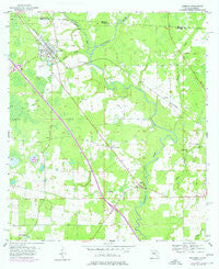 Jennings Florida Historical topographic map, 1:24000 scale, 7.5 X 7.5 Minute, Year 1956