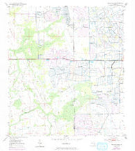 Jernigans Pond Florida Historical topographic map, 1:24000 scale, 7.5 X 7.5 Minute, Year 1953