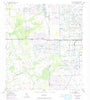 Jernigans Pond Florida Historical topographic map, 1:24000 scale, 7.5 X 7.5 Minute, Year 1953