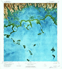 Joe Bay Florida Historical topographic map, 1:24000 scale, 7.5 X 7.5 Minute, Year 1972