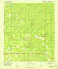 Johnson Hammock Florida Historical topographic map, 1:24000 scale, 7.5 X 7.5 Minute, Year 1954