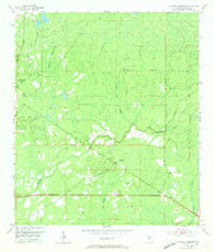 Johnson Hammock Florida Historical topographic map, 1:24000 scale, 7.5 X 7.5 Minute, Year 1954