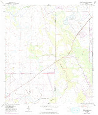 Jones Hammock Florida Historical topographic map, 1:24000 scale, 7.5 X 7.5 Minute, Year 1953