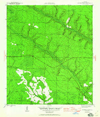 Juniper Creek Florida Historical topographic map, 1:24000 scale, 7.5 X 7.5 Minute, Year 1945