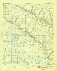 Juniper Creek Florida Historical topographic map, 1:31680 scale, 7.5 X 7.5 Minute, Year 1945