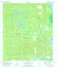 Juniper Springs Florida Historical topographic map, 1:24000 scale, 7.5 X 7.5 Minute, Year 1972