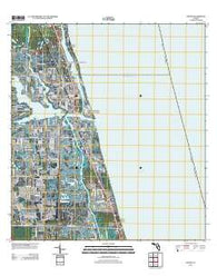 Jupiter Florida Historical topographic map, 1:24000 scale, 7.5 X 7.5 Minute, Year 2012