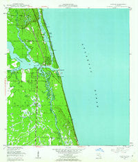 Jupiter Florida Historical topographic map, 1:24000 scale, 7.5 X 7.5 Minute, Year 1948