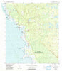 Keaton Beach Florida Historical topographic map, 1:24000 scale, 7.5 X 7.5 Minute, Year 1954