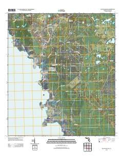 Keaton Beach Florida Historical topographic map, 1:24000 scale, 7.5 X 7.5 Minute, Year 2012