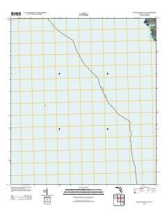 Keaton Beach OE W Florida Historical topographic map, 1:24000 scale, 7.5 X 7.5 Minute, Year 2012
