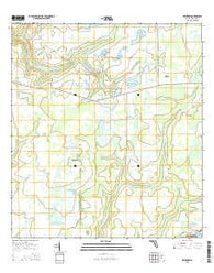 Keentown Florida Current topographic map, 1:24000 scale, 7.5 X 7.5 Minute, Year 2015