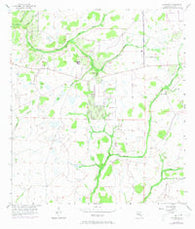 Keentown Florida Historical topographic map, 1:24000 scale, 7.5 X 7.5 Minute, Year 1956
