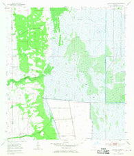 Kenansville NE Florida Historical topographic map, 1:24000 scale, 7.5 X 7.5 Minute, Year 1953
