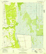 Kenansville NE Florida Historical topographic map, 1:24000 scale, 7.5 X 7.5 Minute, Year 1953