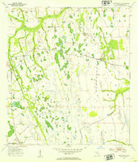 Kenansville Florida Historical topographic map, 1:24000 scale, 7.5 X 7.5 Minute, Year 1953