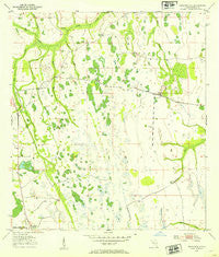 Kenansville Florida Historical topographic map, 1:24000 scale, 7.5 X 7.5 Minute, Year 1953