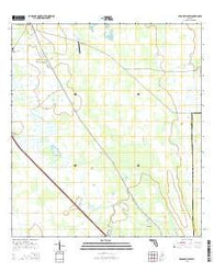 Kenansville SW Florida Current topographic map, 1:24000 scale, 7.5 X 7.5 Minute, Year 2015