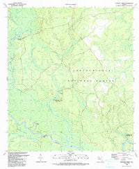 Kennedy Creek Florida Historical topographic map, 1:24000 scale, 7.5 X 7.5 Minute, Year 1990