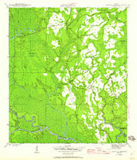 Kennedy Creek Florida Historical topographic map, 1:24000 scale, 7.5 X 7.5 Minute, Year 1945