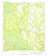 Kennedy Creek Florida Historical topographic map, 1:24000 scale, 7.5 X 7.5 Minute, Year 1945