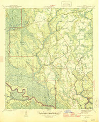 Kennedy Creek Florida Historical topographic map, 1:31680 scale, 7.5 X 7.5 Minute, Year 1945