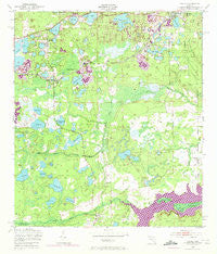 Keuka Florida Historical topographic map, 1:24000 scale, 7.5 X 7.5 Minute, Year 1949