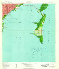 Key Biscayne Florida Historical topographic map, 1:24000 scale, 7.5 X 7.5 Minute, Year 1947