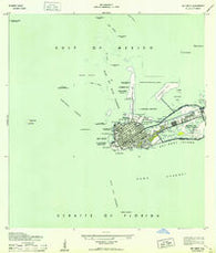 Key West Florida Historical topographic map, 1:24000 scale, 7.5 X 7.5 Minute, Year 1943